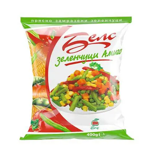 Зеленчуков микс Амиго 2.5кг. пакет замразен „Белс“, снимка 2