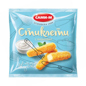 Панирани кашкавалени стиклети 400гр. „Сами М“