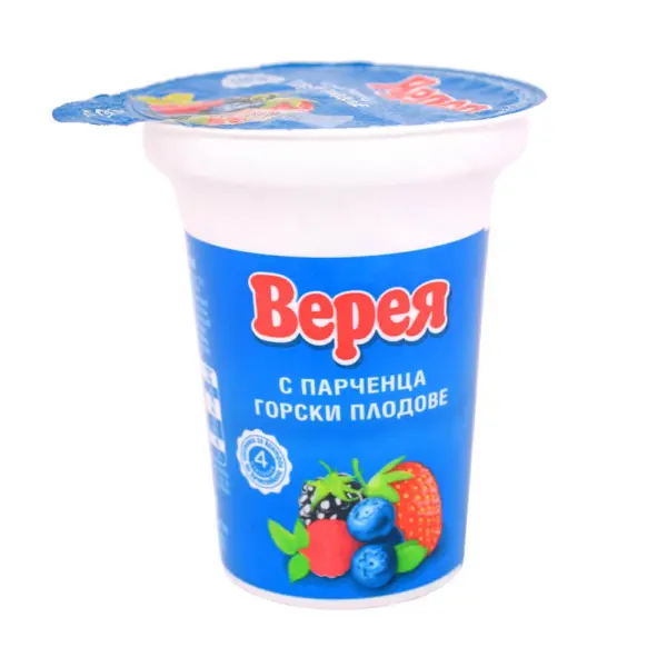 Млечно кисел десерт с парченца - г. плод 290гр. „Верея“