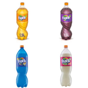Газирана напитка различни видове 1.5л. „Fanta“