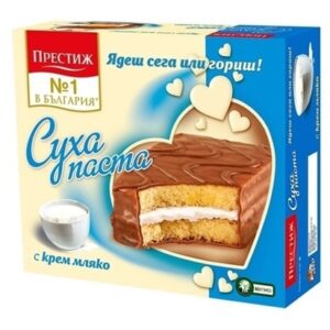 Сухи пасти млечен крем 10-ка 300гр. в кутия „Престиж“