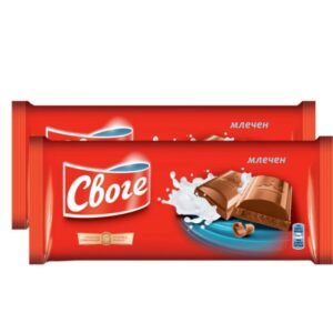 Шоколади 90гр., различни видове „Своге“