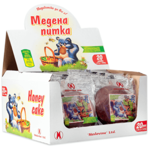 Медена питка 50гр. × 20бр. в кутия „Медовина“