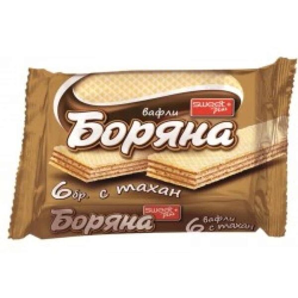 Вафла боряна 6-ца 140гр. × 24бр. в кутия „Суит+“