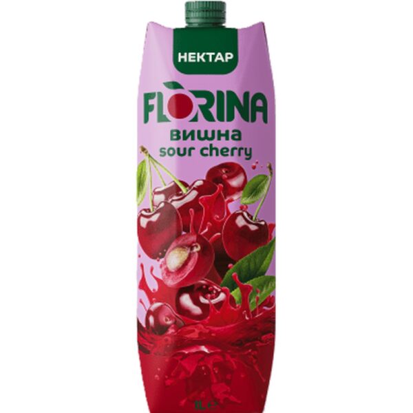 Сок вишна 1л. „Флорина“
