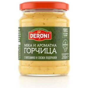 Горчица класическа 200гр. „Дерони“