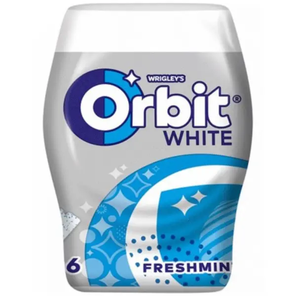 Дъвки уайт фрешминт/спиърминт „Orbit“