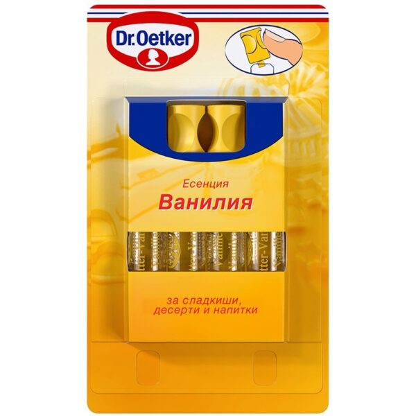 Есенция различни видове 2мл. × 4бр. „Dr. Oetker“