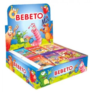 Желиран бонбони дъга 18гр. × 50бр. в кутия „Бебето“