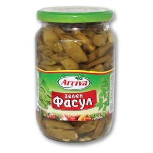 Зелен фасул плосък 680гр. „Арива“