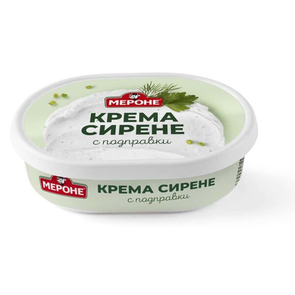 Крема сирене с подправки 200гр. „Мероне“