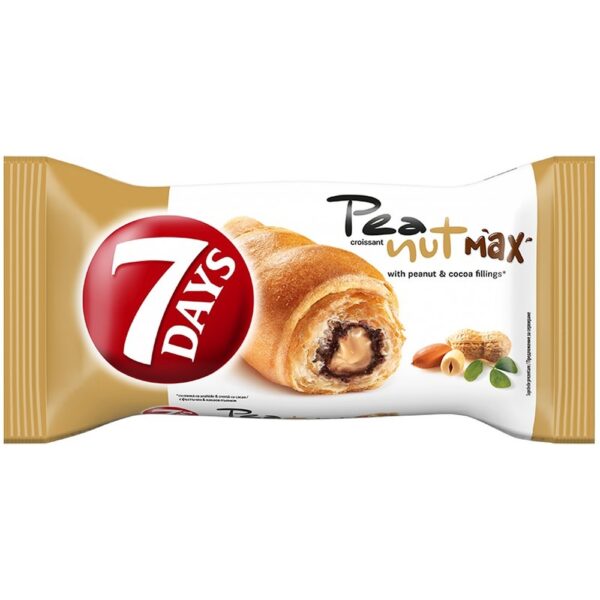 Кроасан дабъл фъстък + какао/горски плод „7 Days“