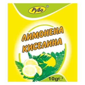 Лимонена киселина 10гр. „Рубо“