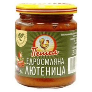 Лютеница 270гр., различни видове „Петел“