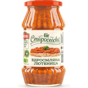Лютеница староселска едросмляна 520гр. „Дерони“