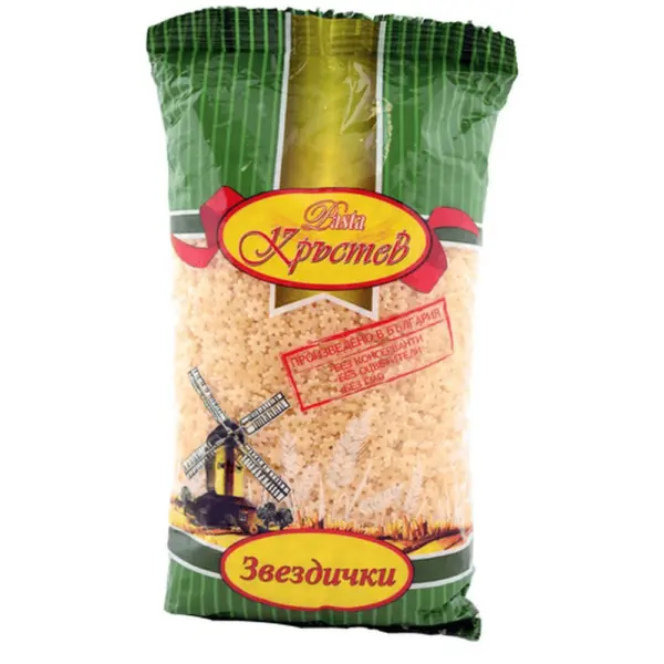 Макарони звездички 400гр. „Кръстев“
