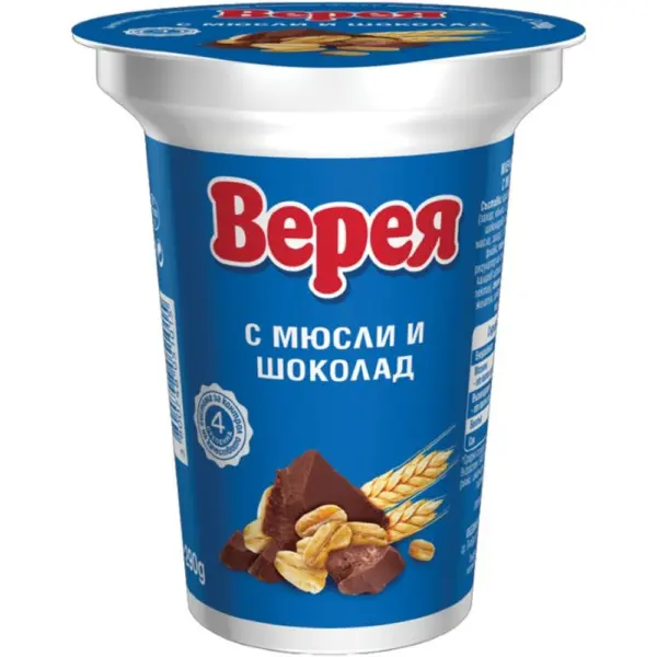 Млечно кисел десерт шоколад 290гр. „Верея“