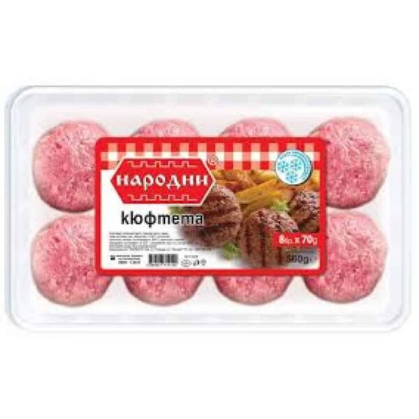 Народно кюфте 70гр. × 16бр. в тарелка