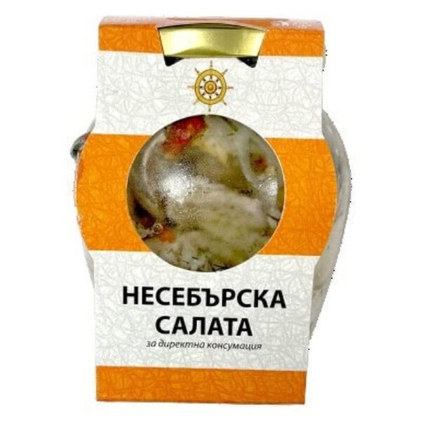 Несебърска салата рибна 300гр. буркан „Морски риболов“