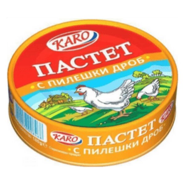 Пастет пилешки 180гр. „Каро“