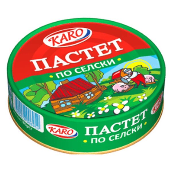 Пастет по селски 180гр. „Каро“