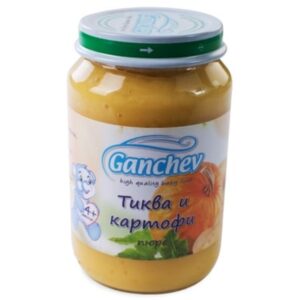 Пюре картоф + тиква 4м „Ганчев“