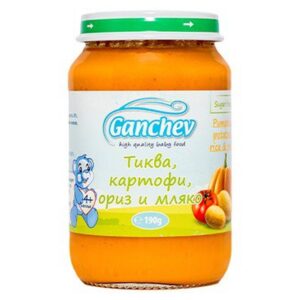 Пюре мляко с ориз 4м „Ганчев“