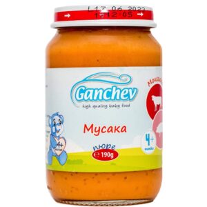 Пюре мусака 8мес „Ганчев“