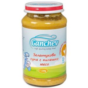 Пюре супа зеленчук с пиле „Ганчев“