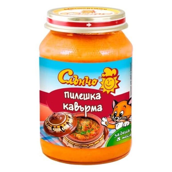 Пюрета 190гр. месни различни видове „Слънчо“