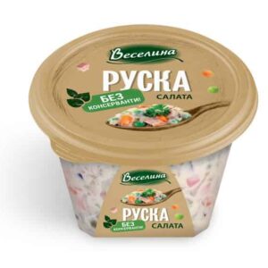 Руска салата без консерванти 400гр. „Веселина“