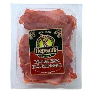 Слайс свинска пастърма 100гр. „Перелик“