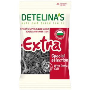 Слънчогледови семки печени 500гр. „Детелина“