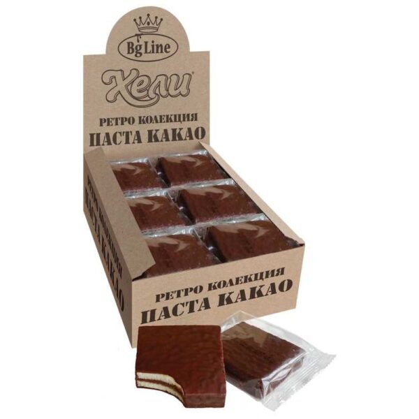 Суха паста ретро шоколад 65гр. „Хели“ — Бг Лайн