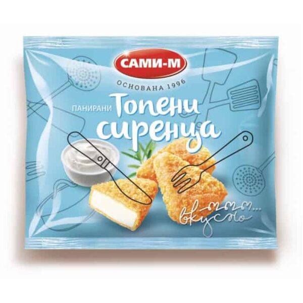 Топено сирене с корнфлейкс 250гр. „Сами М“
