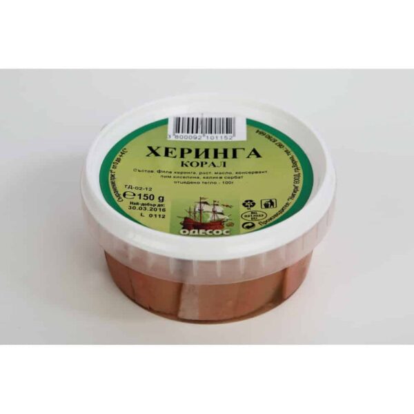 Херинга корал 150гр. „Одесос“