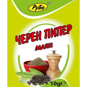 Черен пипер млян 10гр. „Рубо“