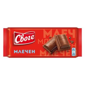 Шоколад 80гр. млечен „Своге“