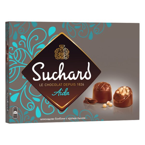 Шоколадови бонбони Аида 126гр. малка „Suchard“