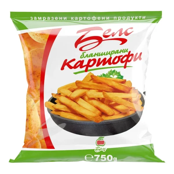 Бланширани картофи 750гр. „Белс“