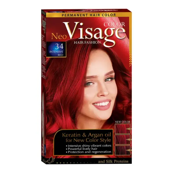 Боя за коса, различни видове „Visage“, снимка 23