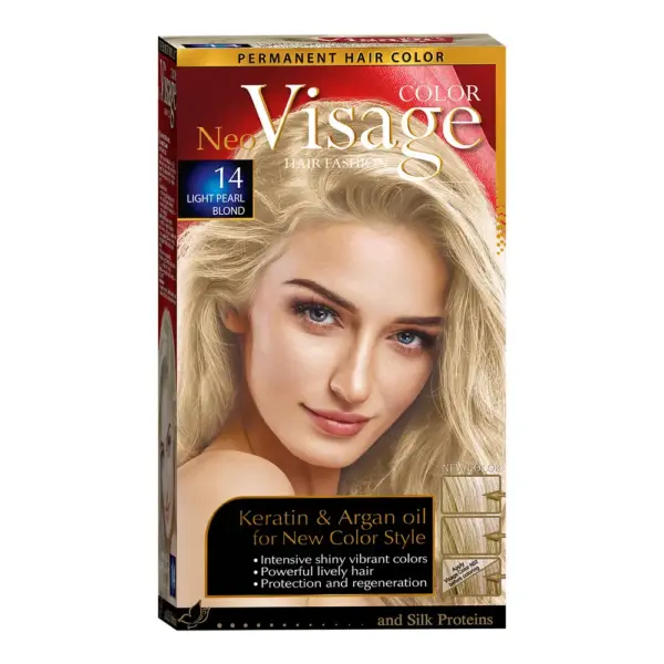 Боя за коса, различни видове „Visage“, снимка 8