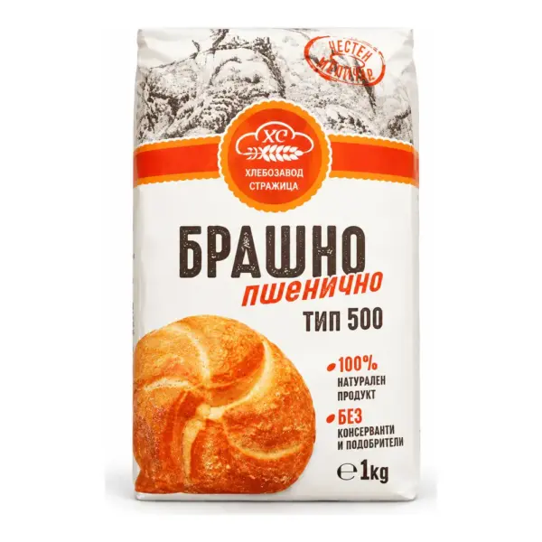 Брашно тип 500 1кг. „Стражица“