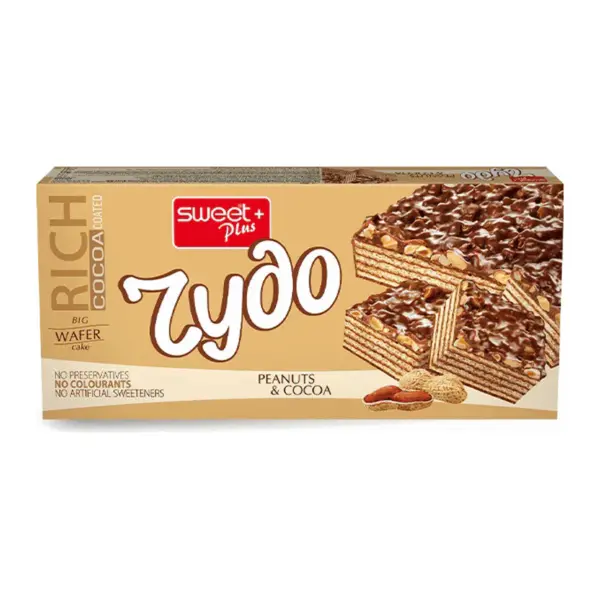 Чудо вафлена торта фъстък 250гр. „Суит+“