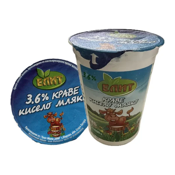 Кисело мляко Извора 1% 400гр. „Елит“