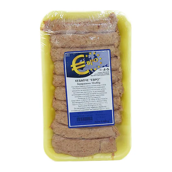 Кебапче евро замразен 40гр. × 10бр. „Жар“
