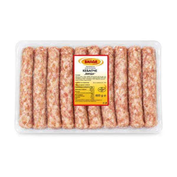 Кебапчета 60гр. × 10бр. „Вилда“