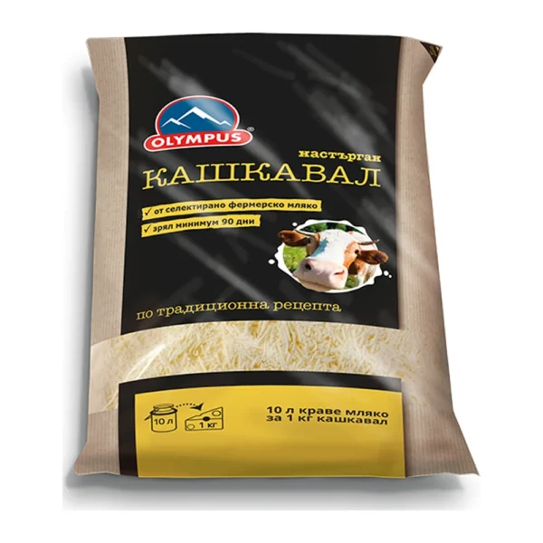Краве кашкавал настърган 200гр. „Олимпус“