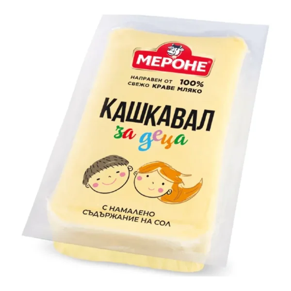 Краве кашкавал за деца 200гр. „Мероне“