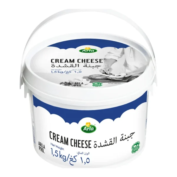 Крема сирене натурално 25% 1.5кг. „Arla“